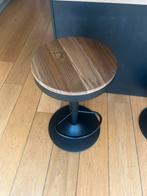 4 Tabourets en bois, Huis en Inrichting, Stoelen, Ophalen, Zwart, Hout