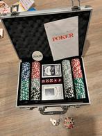 Pokerset, Hobby en Vrije tijd, Ophalen, Zo goed als nieuw