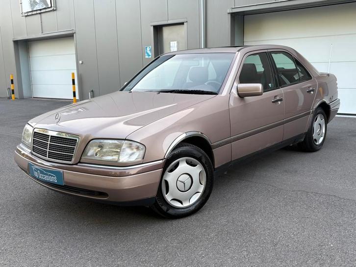 Mercedes-Benz C220 Elegance Automaat 1993 Pano, Auto's, Oldtimers, Bedrijf, Te koop, ABS, Adaptieve lichten, Airbags, Boordcomputer