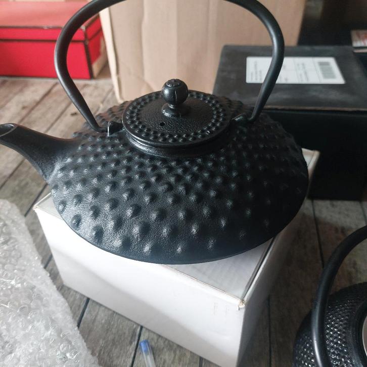 Gietijzeren theepotten, Huis en Inrichting, Keuken | Servies, Nieuw, Overige typen, Overige stijlen, Overige materialen, Ophalen
