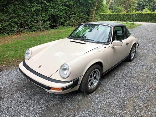 Porsche 911S Targa 1976 - volledig gerestaureerd, Auto's, Porsche, Bedrijf, Elektrische ramen, Lederen bekleding, Mistlampen, Benzine