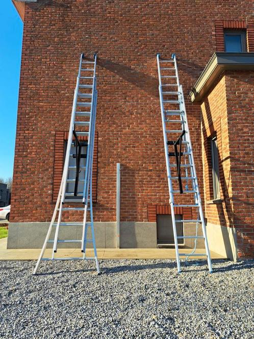 Solide ladders, Doe-het-zelf en Bouw, Ladders en Trappen, Zo goed als nieuw, Ladder, Ophalen of Verzenden