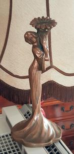 Bougeoir Cuivre Art Nouveau Candle Holder, Antiquités & Art, Antiquités | Bronze & Cuivre, Enlèvement ou Envoi, Cuivre
