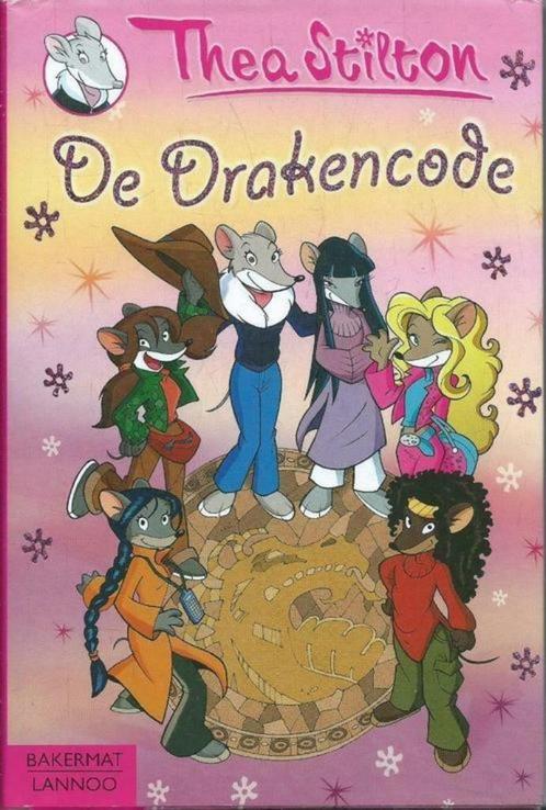 Thea Stilton - De drakencode (Thea Sisters 1), Boeken, Kinderboeken | Jeugd | onder 10 jaar, Zo goed als nieuw, Ophalen of Verzenden