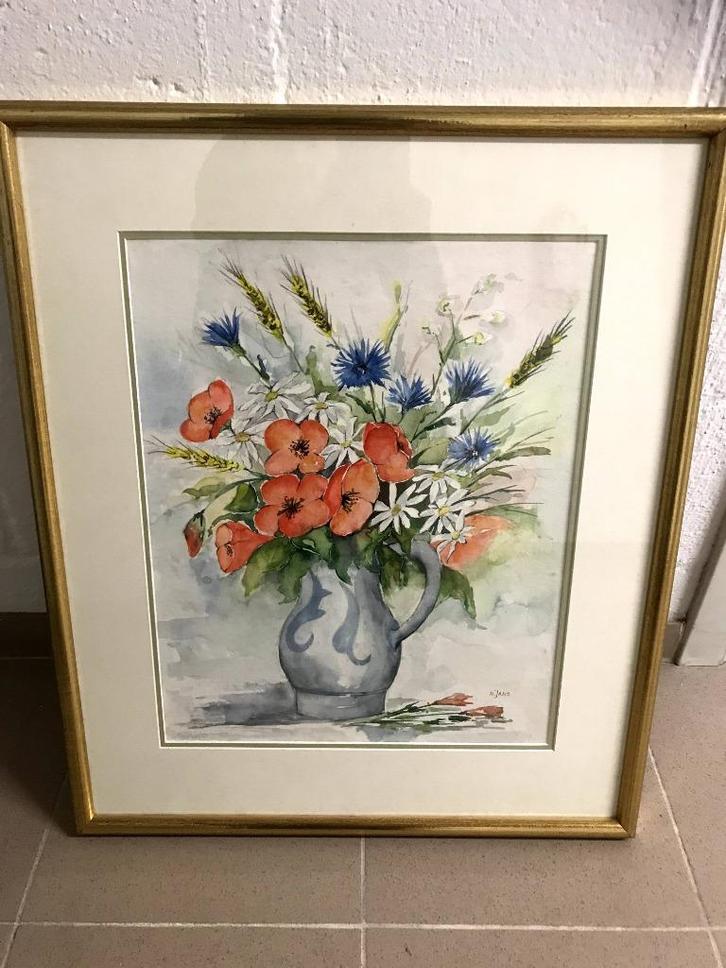 te koop : twee mooie schilderijen, Huis en Inrichting, Woonaccessoires | Schilderijen, Tekeningen en Foto's, Zo goed als nieuw