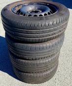 4 jantes originales Mercedes classe A avec pneus 185/65-15, Auto-onderdelen, Banden en Velgen, Ophalen, Gebruikt, 15 inch, Banden en Velgen
