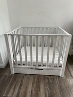 Baby Box Bopita wit met schuif, Kinderen en Baby's, Ophalen, Zo goed als nieuw, Rechthoekig, In hoogte verstelbaar