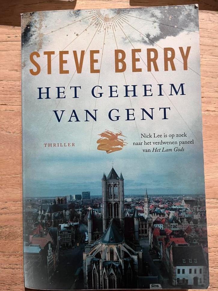Steve Berry - Het geheim van Gent, Boeken, Thrillers, Gelezen, België, Ophalen of Verzenden