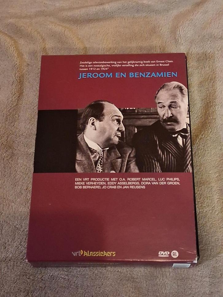 Dvd-box Jeroom en Benzamien brt klassiekers, Cd's en Dvd's, Dvd's | Tv en Series, Zo goed als nieuw, Komedie, Boxset, Alle leeftijden