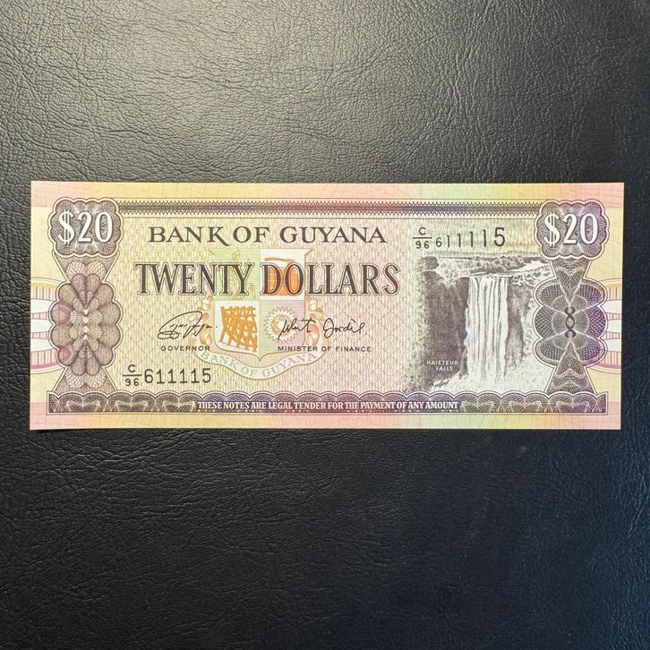 Guyana - 20 Dollar 2018 - P 30g - UNC - 743, Postzegels en Munten, Bankbiljetten | Afrika, Los biljet, Overige landen, Ophalen of Verzenden