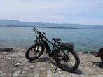 Fatbike noir, Gebruikt, 59 cm of meer, 50 km per accu of meer, Ophalen