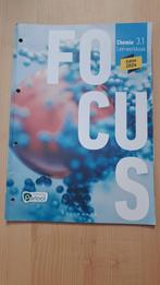 Focus Chemie 3.1 Leerwerkboek, Boeken, Schoolboeken, Ophalen of Verzenden, Zo goed als nieuw, Scheikunde, Pelckmans