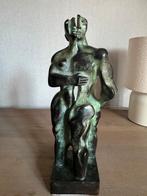 Bronzen beeld Fons Bemelmans abstract figuratief, Antiek en Kunst, Ophalen, Brons