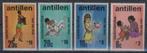 Nederlandse Antillen yvertnrs.:412/15 postfris, Timbres & Monnaies, Timbres | Antilles néerlandaises, Envoi, Non oblitéré