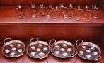 4 escargotsschaaltjes + 10 escargotstangen - samen 12€, Enlèvement ou Envoi, Comme neuf, Autres styles, Autres types