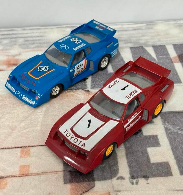2X 1:24 Bburago Toyota Celica Liftback Gr 5 Rodenstock 1978, Hobby en Vrije tijd, Modelauto's | 1:24, Zo goed als nieuw, Burago