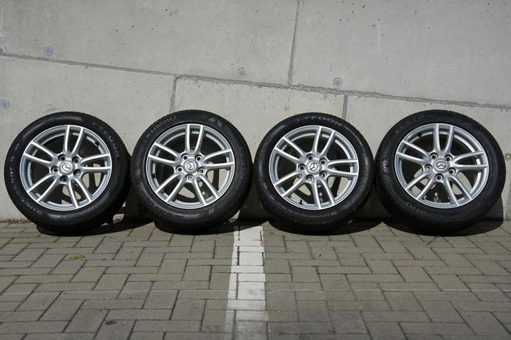 Mazda Mx5 Nc originele velgen, Auto-onderdelen, Banden en Velgen, Band(en), Zomerbanden, 16 inch, 205 mm, Personenwagen, Gebruikt