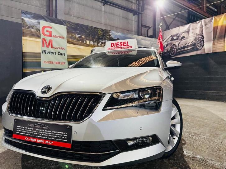 Skado Super 2.0TDI DSG - L&K - Pano - Leer - Volledig, Auto's, Skoda, Bedrijf, Te koop, Superb, ABS, Diesel, Euro 6, Break, 5 deurs