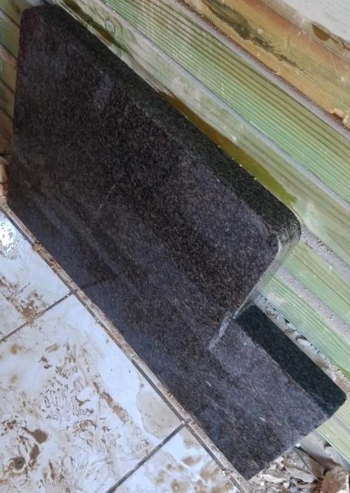 Zwart graniet, Doe-het-zelf en Bouw, Tegels, Graniet, Ophalen