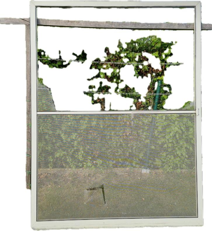 Fenêtre moustiquaire, Bricolage & Construction, Fenêtres & Moustiquaires, Utilisé, Porte moustiquaire, 215 cm ou plus, 120 cm ou plus