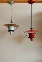 Paire de lampes vintage des années 1950 originaires du Brési, Maison & Meubles, Utilisé, Enlèvement ou Envoi, Métal