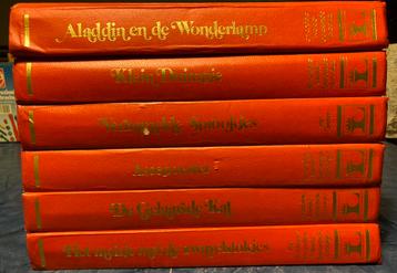 6 mooi geïllustreerde sprookjesboeken beschikbaar voor biedingen