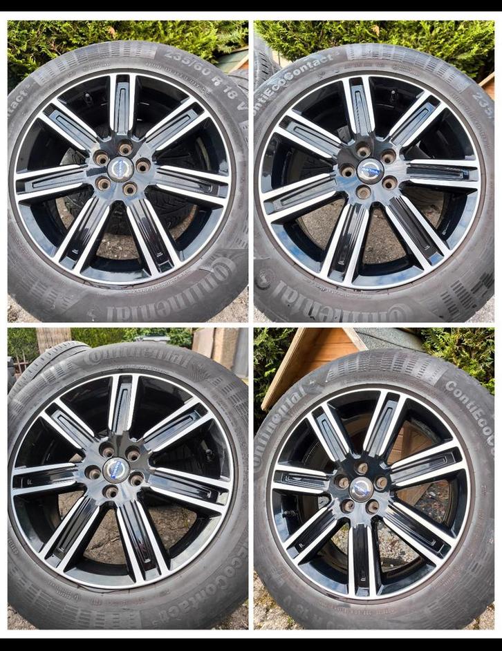 Jantes volvo xc60 5x108. 235 60 18, Auto-onderdelen, Banden en Velgen, Band(en), Gereviseerd, Ophalen
