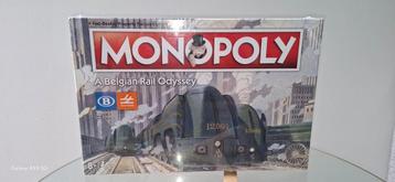 Monopoly A  Belgian Rail Odyssey, Neuf, Jeu de voyage, HASBRO, Trois ou quatre joueurs