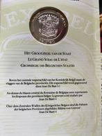 zilveren herinneringsmedaille, Postzegels en Munten, Munten | België, Verzilverd, Setje, Zilver, Ophalen of Verzenden