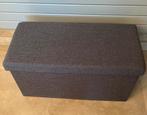 Poef/Opbergbox, Huis en Inrichting, Zetels | Voetbanken en poefs, Ophalen, Stof