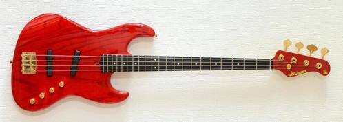Moon JJ-4 Custom Basgitaar, Muziek en Instrumenten, Snaarinstrumenten | Gitaren | Bas, Zo goed als nieuw, Elektrisch, Ophalen