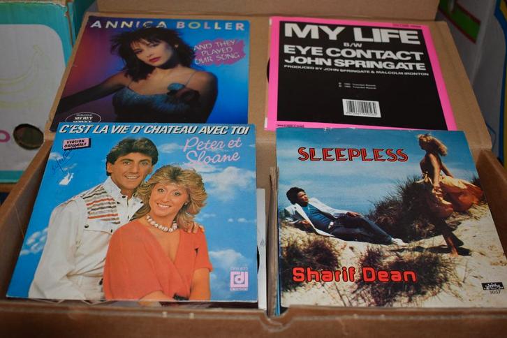 reeks 45t's, kwaliteit MINT, CD & DVD, Vinyles | Pop, Neuf, dans son emballage, 1980 à 2000, Autres formats, Enlèvement ou Envoi