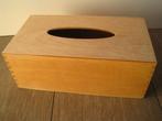 Boîte en bois pour mouchoirs, Enlèvement ou Envoi, Utilisé