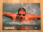 Poster zwemmer Michael Gross, Ophalen of Verzenden, Zo goed als nieuw, Poster, Plaatje of Sticker
