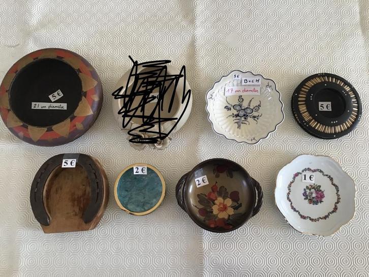 7 kleine speciale schaaltjes, Antiek en Kunst, Curiosa en Brocante, Ophalen of Verzenden