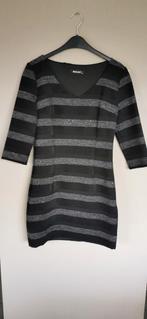 Zwarte jurk Biscuit met glitters maat M, Noir, Taille 38/40 (M), Enlèvement ou Envoi, Biscuit