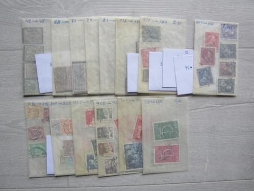 Anciens timbres belges oblitérés - Voir les 21 photos, Timbres & Monnaies, Timbres | Europe | Belgique, Affranchi, Timbre-poste