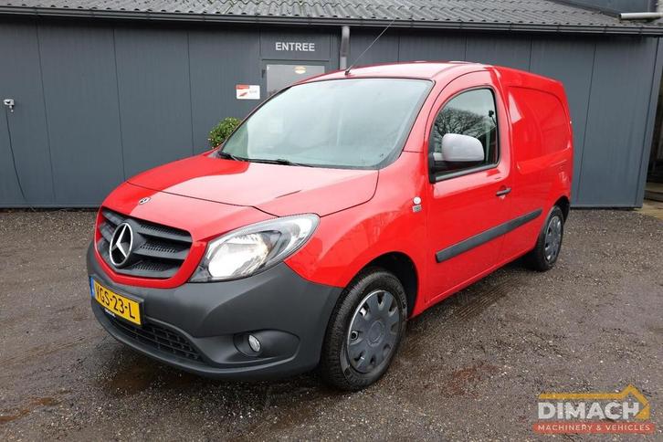 Mercedes-Benz CITAN Citan - rood - schuifdeur - weinig km -, Autos, Camionnettes & Utilitaires, Entreprise, Mercedes-Benz, Diesel