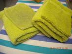 Kleine handdoeken + washandjes (2st. van elk kleur), Ophalen