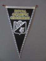 vintage voetbal vaantje wimpel pennant Olympic Charleroi, Verzamelen, Verzenden, Zo goed als nieuw, Vaantje of Sjaal
