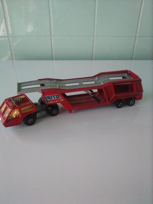 Matchbox Superkings K-10 AFHALING LEES BESCHRIJVING, Hobby en Vrije tijd, Modelauto's | Overige schalen, Gebruikt, Bus of Vrachtwagen