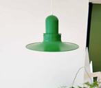 Lampe suspendue vintage verte, Maison & Meubles, Utilisé, Enlèvement ou Envoi