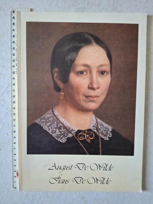 Kunstboek August De Wilde - Frans De Wilde Sint-Niklaas 1986, Boeken, Kunst en Cultuur | Beeldend, Gelezen, Ophalen of Verzenden