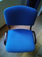 Chaise de bureau bleue, Blauw, Bureaustoel, Zo goed als nieuw, Ophalen