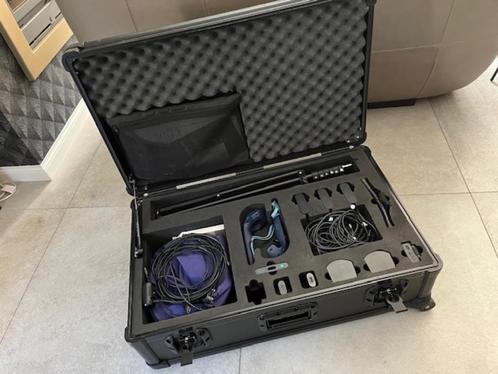 HTC VIVE PRO full kit als nieuw, inclusief  flight case !, Games en Spelcomputers, Virtual Reality, Gebruikt, Pc, VR-bril, Ophalen