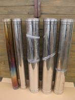 Conduit cheminée inox, Enlèvement, Comme neuf, Suspendu, Cheminée au bois