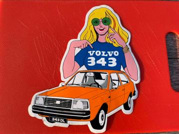 Volvo oldtimer 343 sticker 