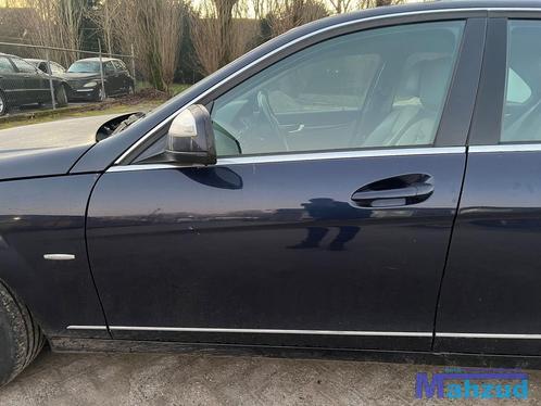 MERCEDES C KLASSE W204 Blauw C359 links voor deur 2007-2011, Auto-onderdelen, Carrosserie, Deur, Mercedes-Benz, Gebruikt, Ophalen of Verzenden