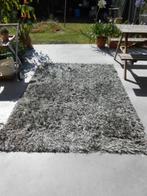 tapis, tapis shaggy, anthracite, blanc, gris, 160 x 230, Maison & Meubles, Ameublement | Revêtements de sol, Noir, Enlèvement