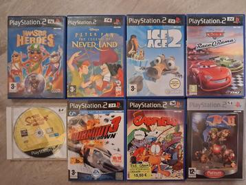 PS2 Games (Zie omschrijving) beschikbaar voor biedingen